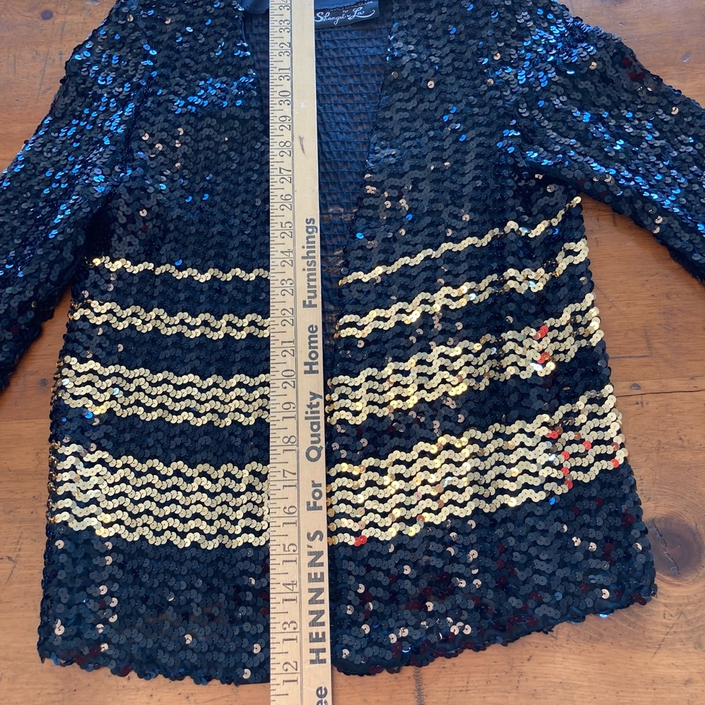 Vintage Sequined Evening Jacket - image 5